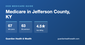 Medicare in Jefferson County, KY: 67 Plans, 63 With $0 Premiums (2026 Guide)