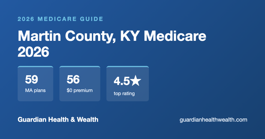 Martin County, KY Medicare 2026: 59 Plans Compared — Costs, Ratings Deadlines