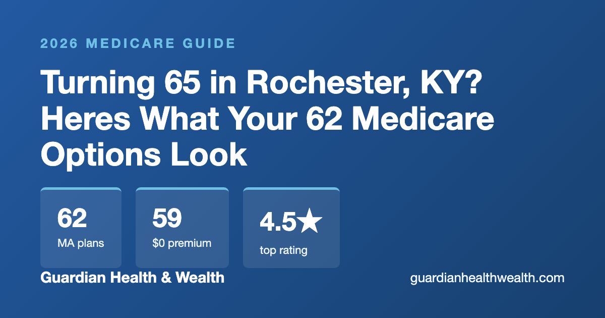 Turning 65 in Rochester, KY? Heres What Your 62 Medicare Options Look Like (2026)