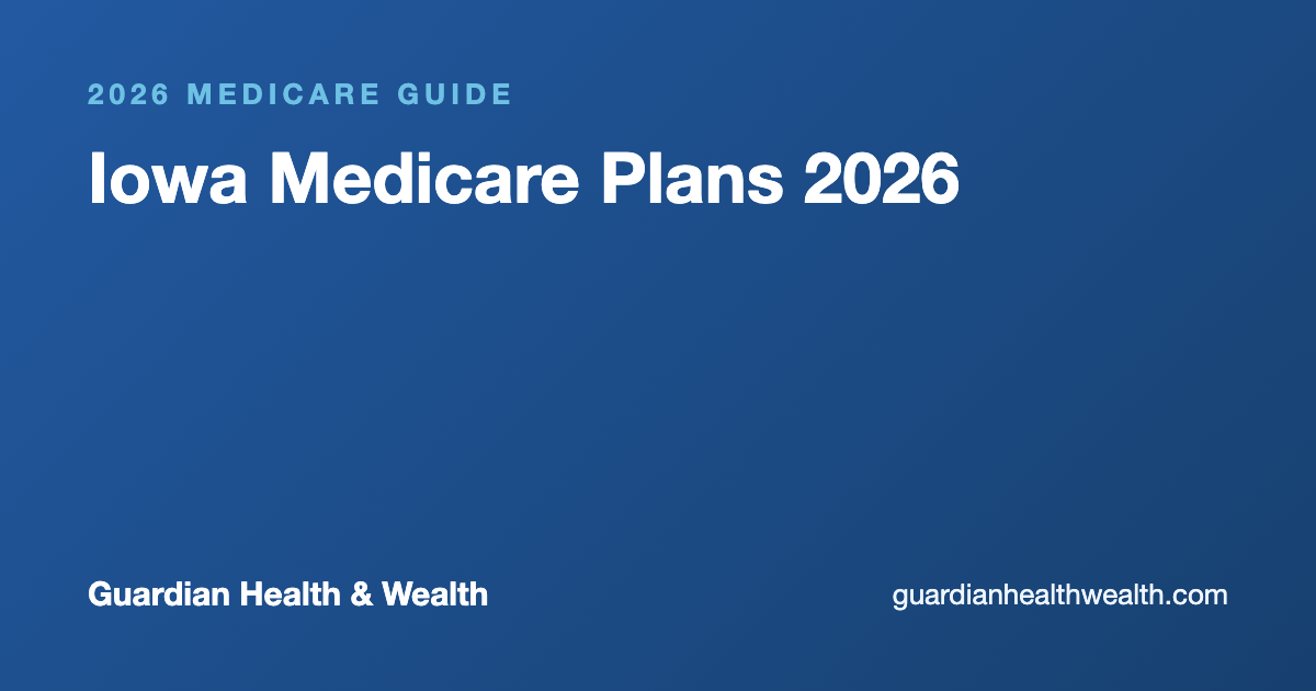 Iowa Medicare Plans 2026: Costs Local Help