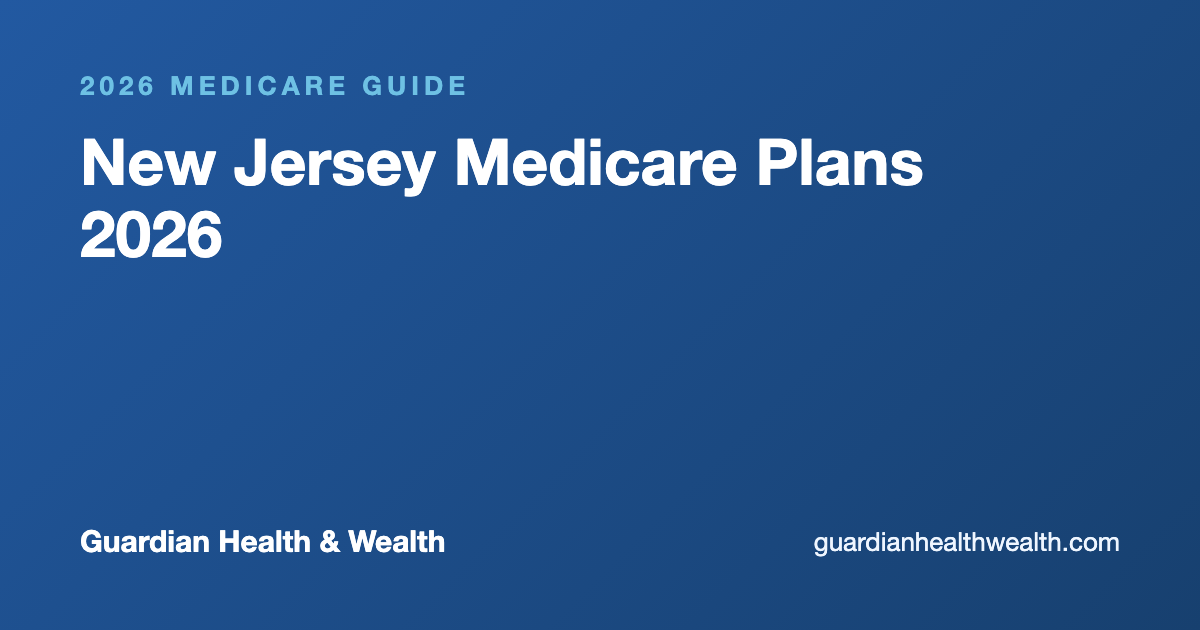 New Jersey Medicare Plans 2026: Costs Local Help