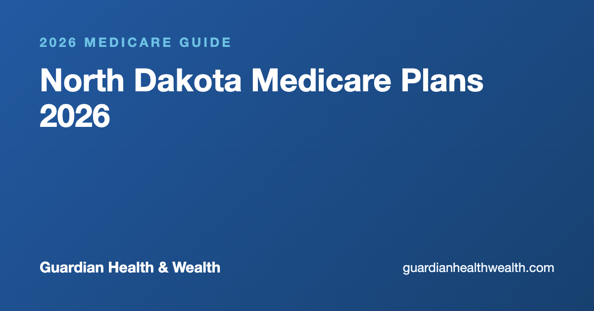 North Dakota Medicare Plans 2026: Costs Local Help