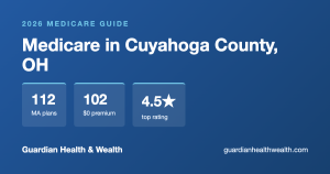 Medicare in Cuyahoga County, OH: 112 Plans, 102 With $0 Premiums (2026 Guide)