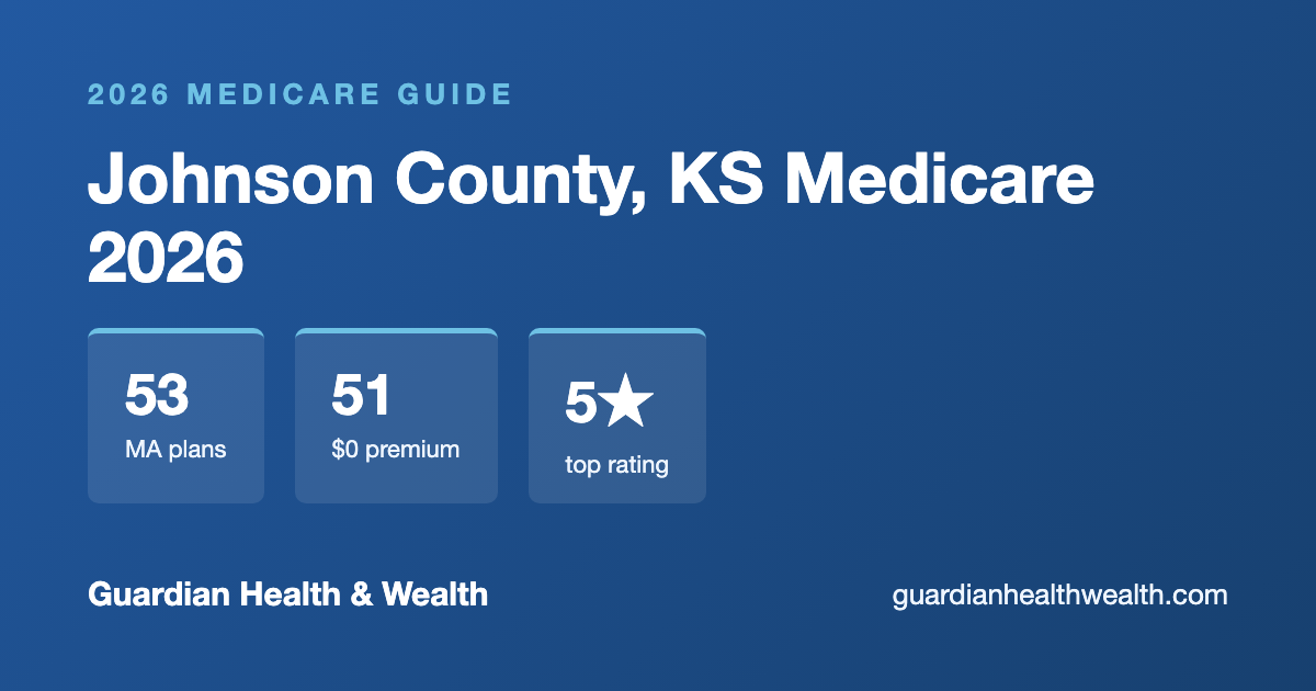 Johnson County, KS Medicare 2026: 53 Plans Compared — Costs, Ratings Deadlines