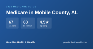 Medicare in Mobile County, AL: 67 Plans, 63 With $0 Premiums (2026 Guide)
