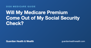 Will My Medicare Premium Come Out of My Social Security Check?