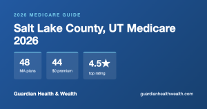 Salt Lake County, UT Medicare 2026: 48 Plans Compared — Costs, Ratings Deadlines