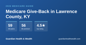 Medicare Give-Back in Lawrence County, KY: Get Up to $184.70/Month Back on Your Part B Premium (2026)