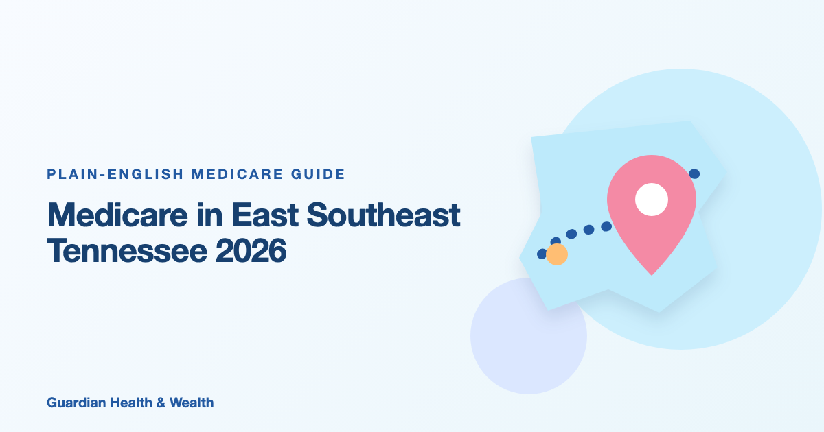 Illustrated guide: Medicare in East Southeast Tennessee 2026: Compare County Plan Choice