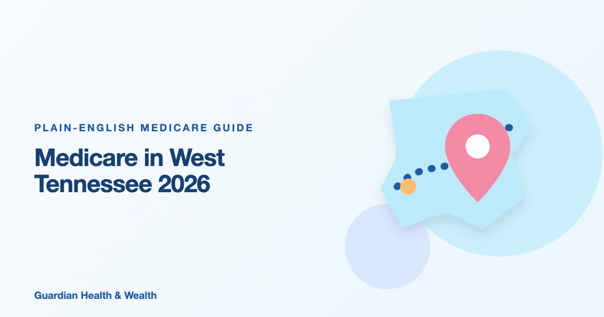 Illustrated guide: Medicare in West Tennessee 2026: Compare County Plan Choice