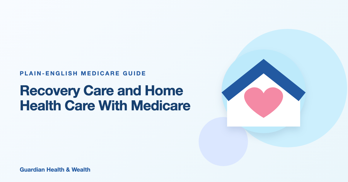Illustrated guide: Recovery Care and Home Health Care With Medicare: The Part People Usually Assume Wrong