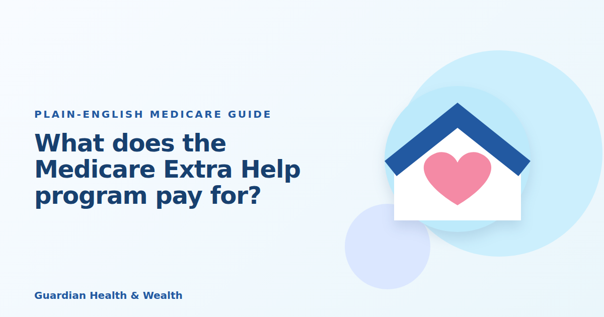 Illustrated guide: What does the Medicare Extra Help program pay for?