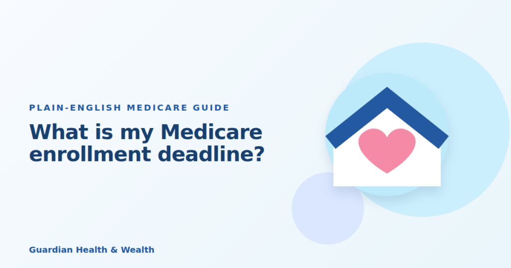 Illustrated guide: What is my Medicare enrollment deadline?